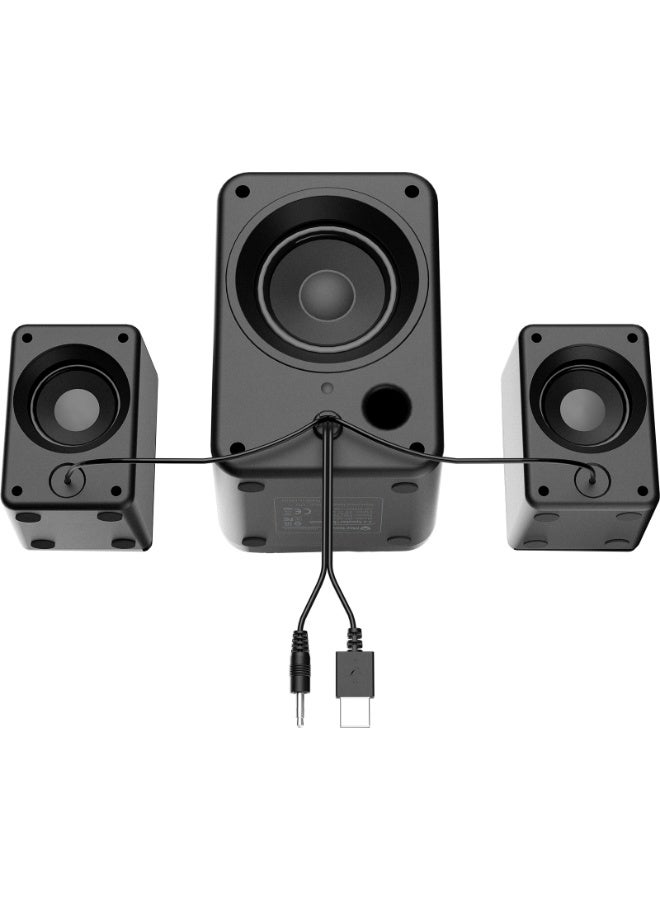 Meetion Wired & Bluetooth 2.1 Gaming Desktop Speakers – 11W RMS - Image 4