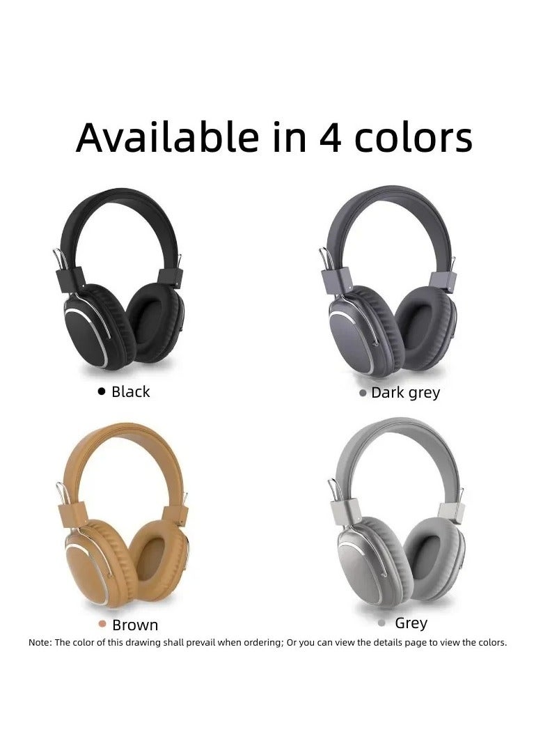 سودو سماعة رأس لاسلكية SODO 1004 قابلة للطي ومتوافقة مع تقنية البلوتوث 5.1، سماعة رأس سلكية لاسلكية مزودة بميكروفون وتدعم TF - Image 2