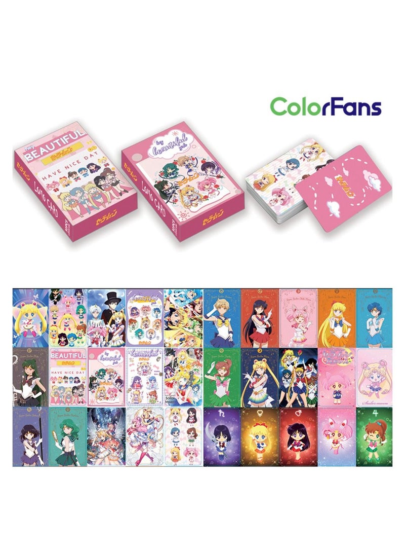 Color Fans 30 قطعة من بطاقات لومو أنمي سيلور مون اللطيفة - Image 1
