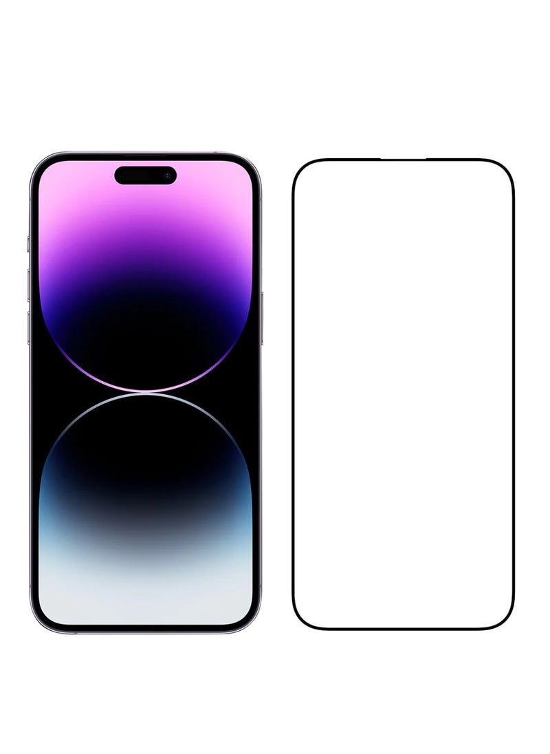 ELTRAZONE iPhone Tempered Glass 3 Pack Clear Screen Protector Set For iPhone 14 Pro Max 6.1 Inch Anti-Spy Tempered-Glass, Scratch Resistant iPhone Glass Full-Coverage Glass (Clear, iPhone 14) - Image 2