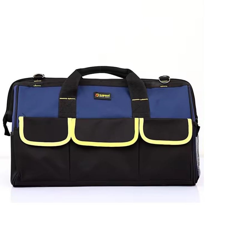 SEVIA Sevia Tool Bag Professional Tool Bag Double Thick Fabric Waterproof AntiPuncture Builtin External 14 Pockets Hardware Storage Bag High Capacity  - Image 1