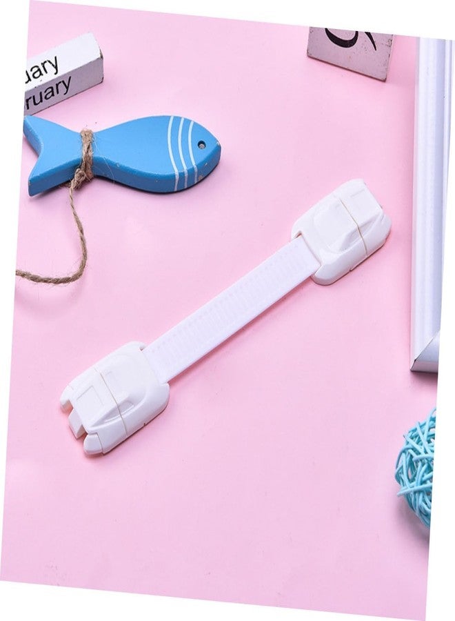 Prostuff.in Cabinet Locks for Babies Child Safety Strap Locks No Drill Multi-Use Adhesive Straps Locks Latches Baby Proofing Cabinet Locks for Furniture Kitchen Drawer Door Fridge Oven Toilet ,Green 2 Pcs - Image 5