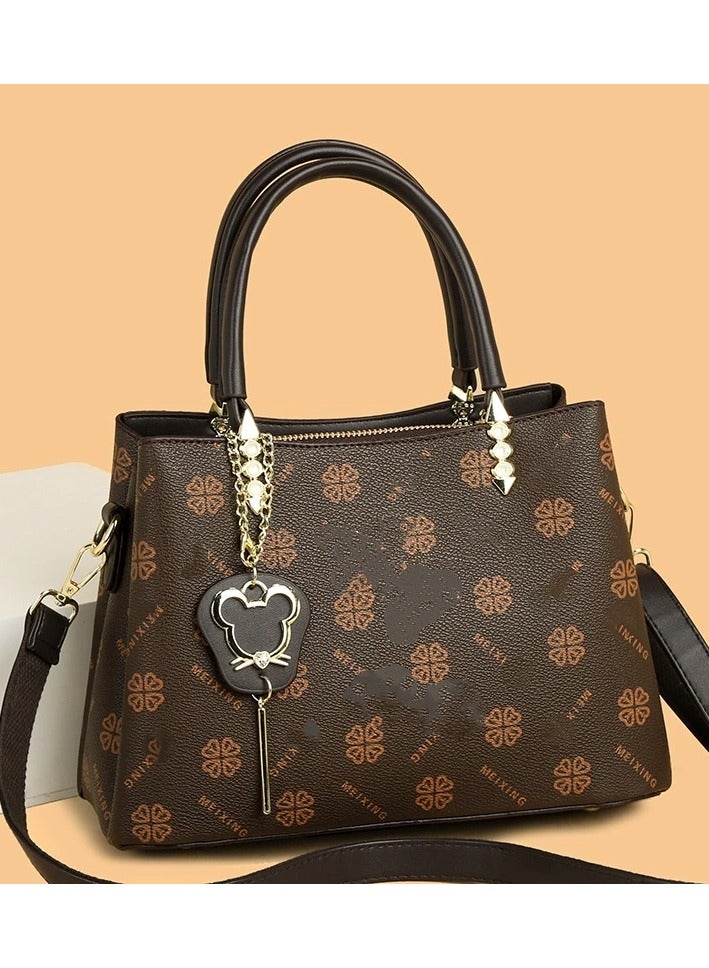 KANGAROO New Fashionable And Minimalist Hand-held Single-shoulder And Crossbody Bag 