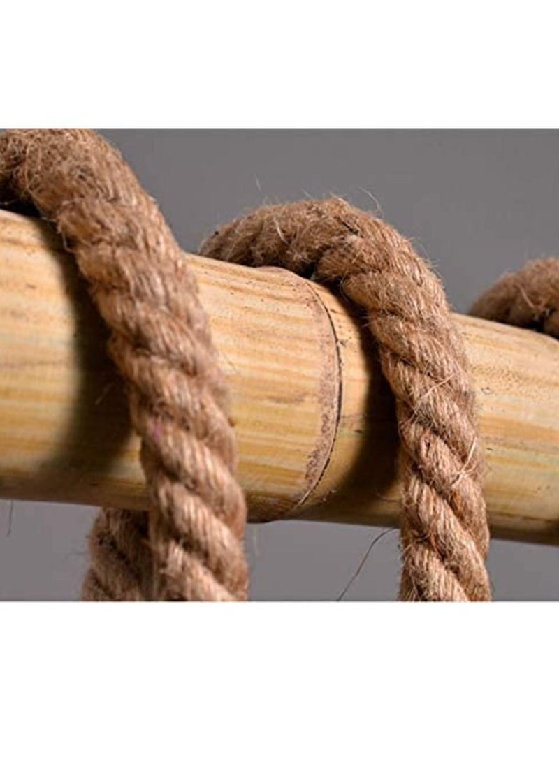 شنقا مصباح ستة رئيس الخيزران حبل قلادة ضوء الثريا أضواء السقف مصباح حامل E27 ل مقهى بار مطعم الثريا الإبداعية - Image 4