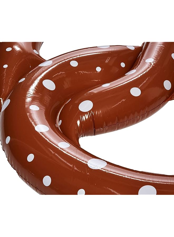 جيلونج حلقة بريتزل جامبو عائمة مقاس 160 سم × 146 سم - Image 4