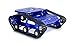 XiaoR Geek Robot Smart Car Chassis Kit Full Aluminum Alloy Tank Mobile Platform with 2WD Motors for ArduinoRaspberry Pi Robot Projects - Image 4