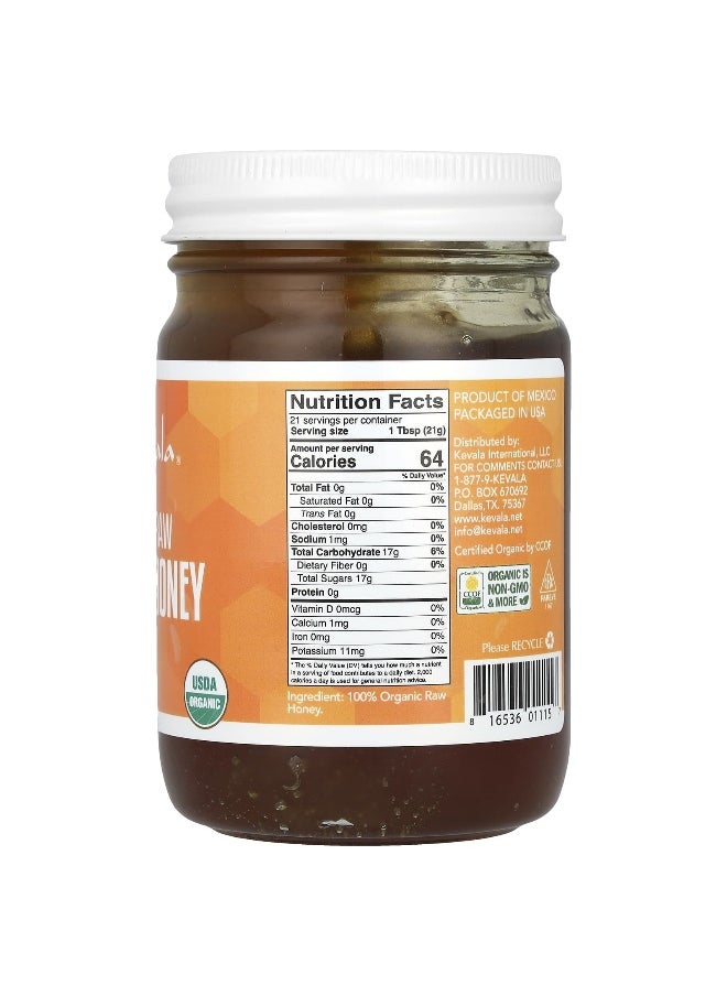 Kevala Kevala, Organic Raw Oaxaca Honey, 16 oz (454 g)  - Image 2