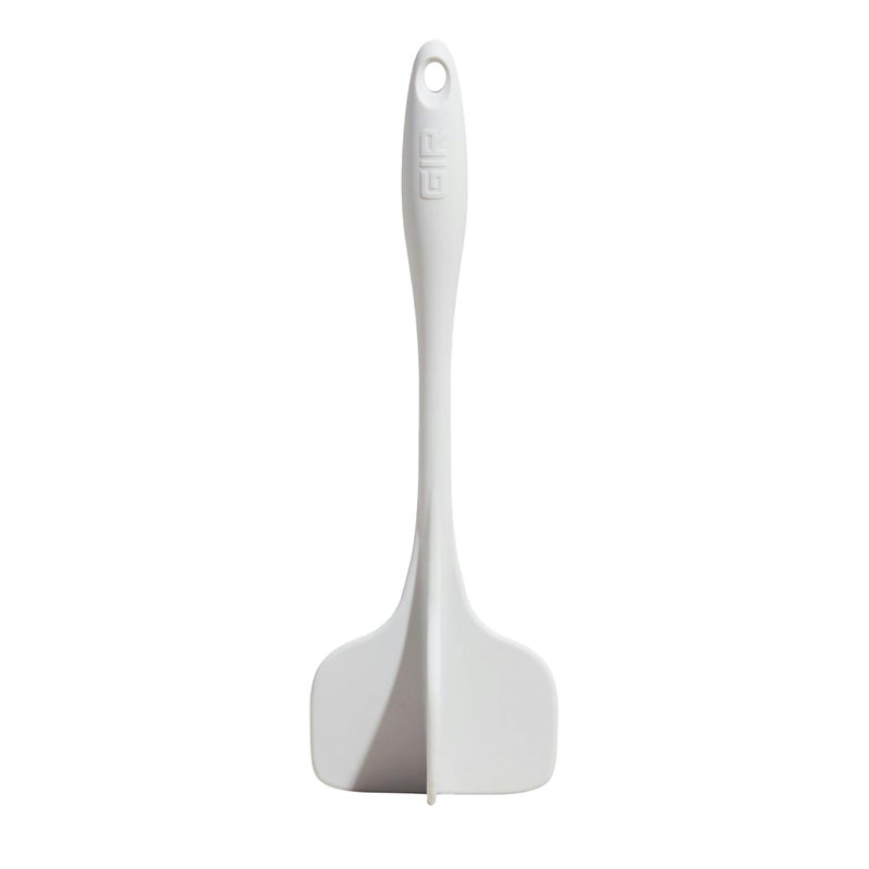 GIR: Get It Right Silicone Quad Meat Chopper - 12 in White - Heat-Resistant & Non-Stick - Potato Masher & Ground Beef Chopper Tool - Burger Smasher - Image 1