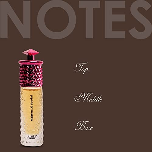 Manasik Mahsem Al Soudaf 6ml Long Lasting Attar, Fresh & Soothing Fragrance, Roll on Itra For Women - Image 3