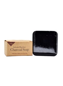 AFRICANANPC Activated Bamboo Charcoal soap with Tea Tree Oil  NPC 140gm  - Image 1