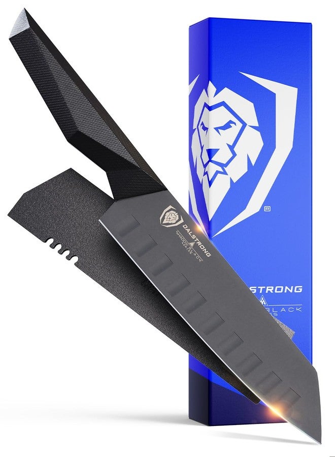 Dalstrong - Shadow Black Series - Black Titanium Nitride Coated German HC Steel - Sheath (7" Santoku) - Image 1