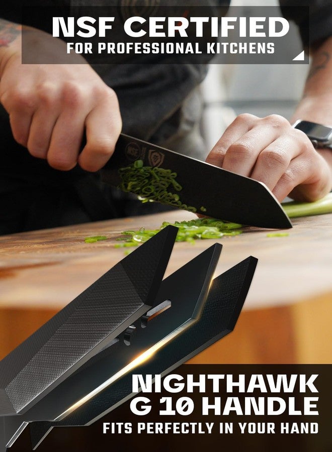Dalstrong - Shadow Black Series - Black Titanium Nitride Coated German HC Steel - Sheath (7" Santoku) - Image 5