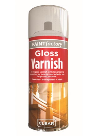 Rapide Paint Factory Clear Gloss Varnish Spray Aerosol 250ml - pzsku/Z6D8AF598BBA45C2F19C2Z/45/_/1730962285/fbb2e23c-5316-4461-b070-2cf7fe3f95c3