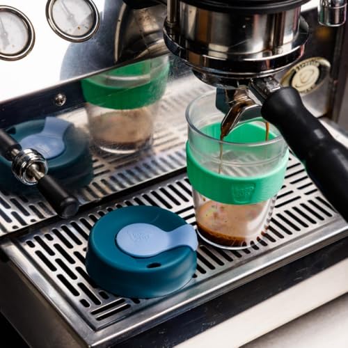 KeepCup Original, Lightweight Plastic Reusable Coffee Cup with Splashproof Sipper Lid - Large 16oz/454ml - Moonshine - Image 4