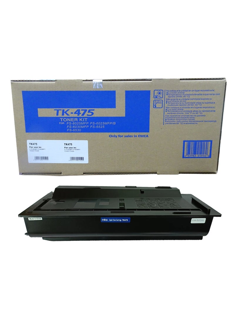 MKS Toner Cartridge TK-475 Compatible with Kyocera FS-6025MFP / FS6030MFP / FS6525MFP / FS6530MFP - Image 1