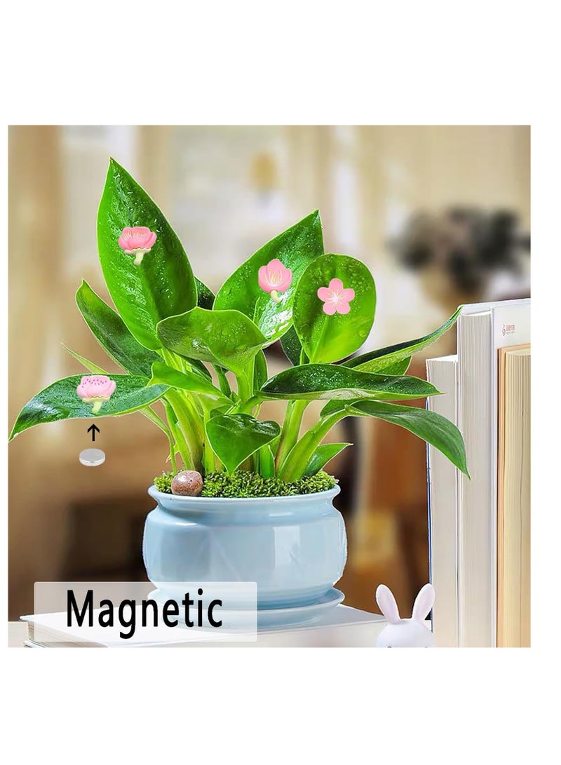 SOLARAE Plant Magnets Flowers for Potted Safe Magnet Charms Indoor Unique Gifts Set of 12 and Outdoor Decoration with a Touch of Humor - Image 5