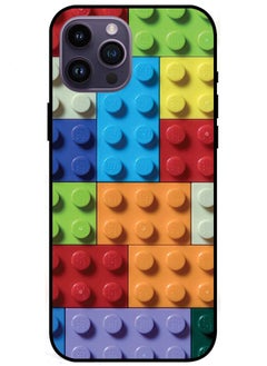Protective Case Cover For Apple iPhone 14 Pro Lego Brick