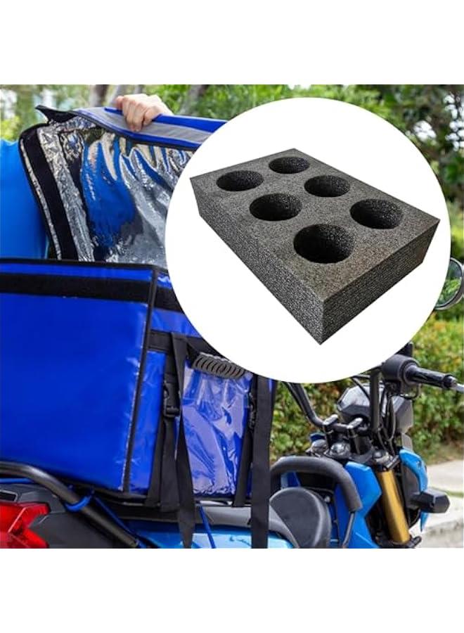 Cup Carry Holder Takeout Cup Trays Foam Coffee Carrier, Drink Carrier for Takeaway, Shops, 6 Holes - Image 4