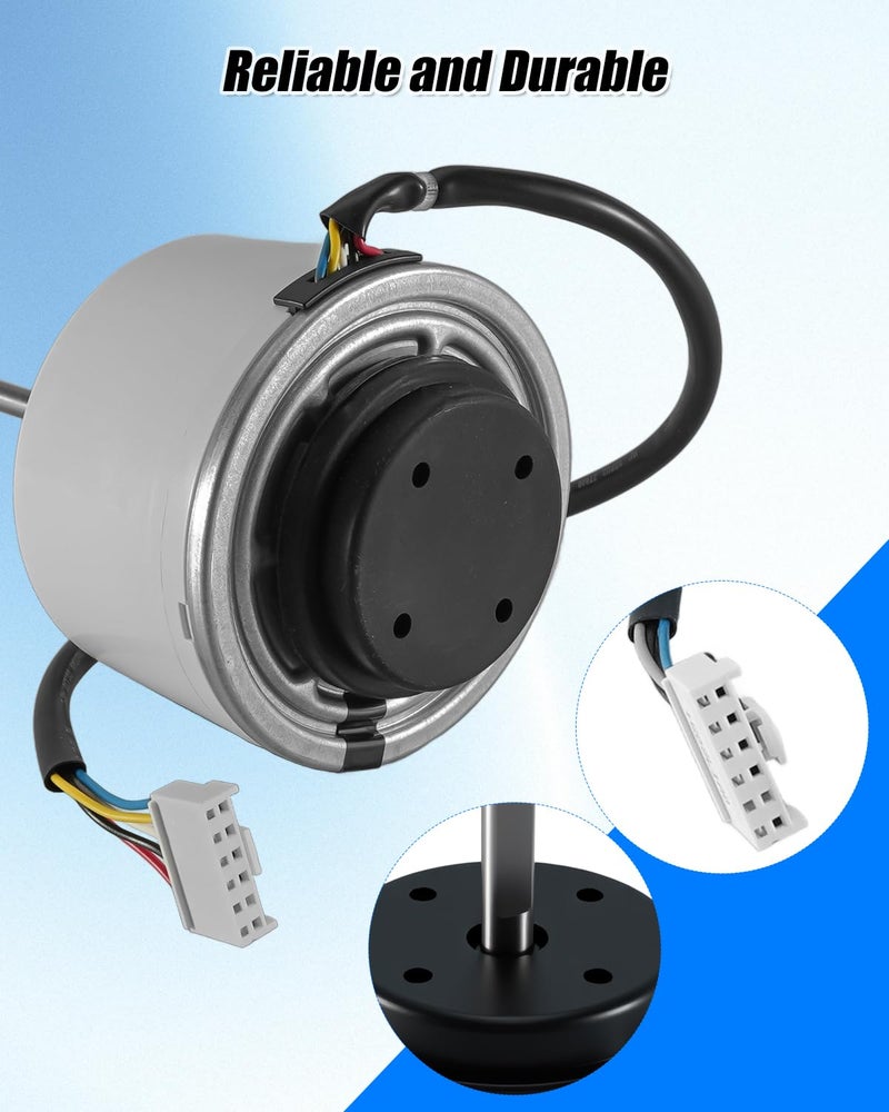 Vaticas AC Motor Replace WZDK58-38G SIC-55CVL-F159-1 ZKFP-58-8-1-5, DC Brushless Motor Fit for Midea Inverter AC Indoor Unit, 310V 58W 1350r/min CCW Inverter - Image 2
