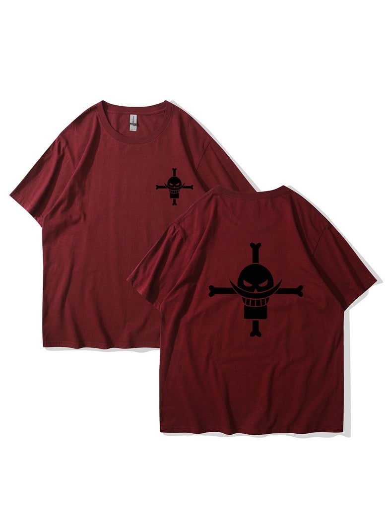 KUYING New One Piece Casual Loose Short Sleeved Shirt  - Image 1