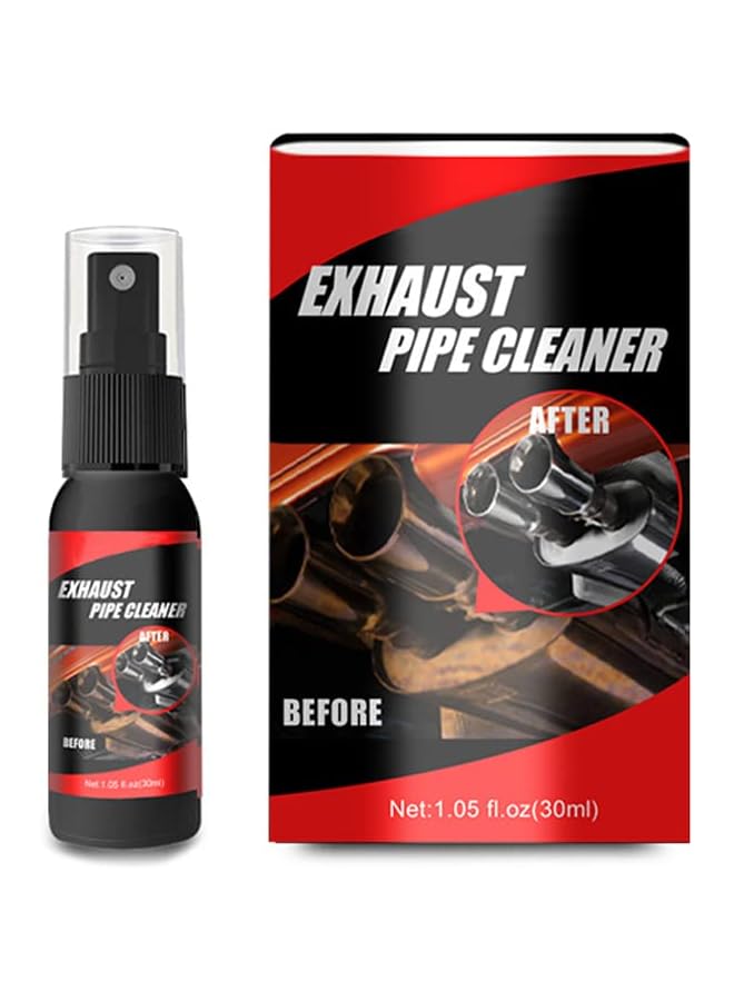 NALACAL مزيل الصدأ للمعادن، بخاخ تنظيف أنابيب عادم السيارة، مزيل الصدأ للأسطح المعدنية، صيانة أنابيب عادم الدراجات النارية، مجموعة بخاخ إزالة الصدأ، مجموعة أدوات تنظيف غسيل السيارات، 5 قطع - Image 1