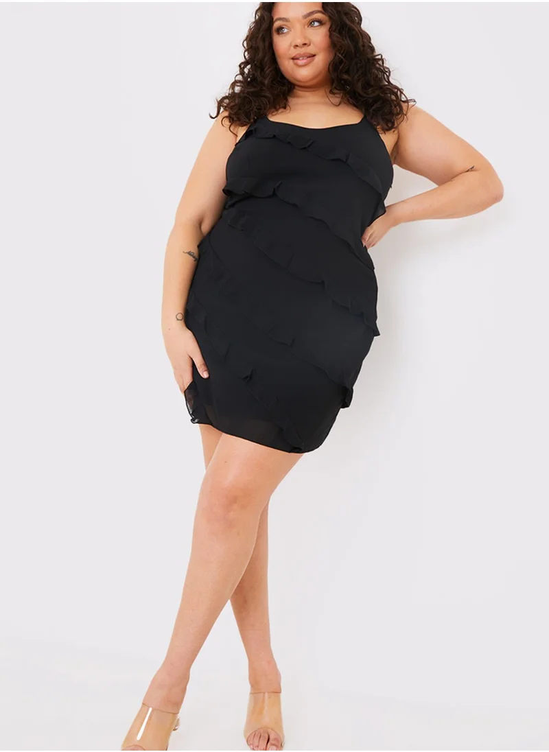 In the style Ruffle Strappy Dress