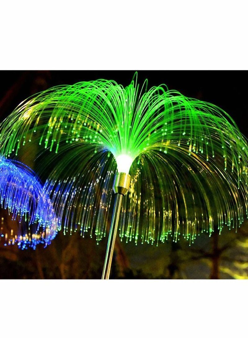NIBEMINENT Colorful Fiber Optic Jellyfish Lawn Light - Image 4