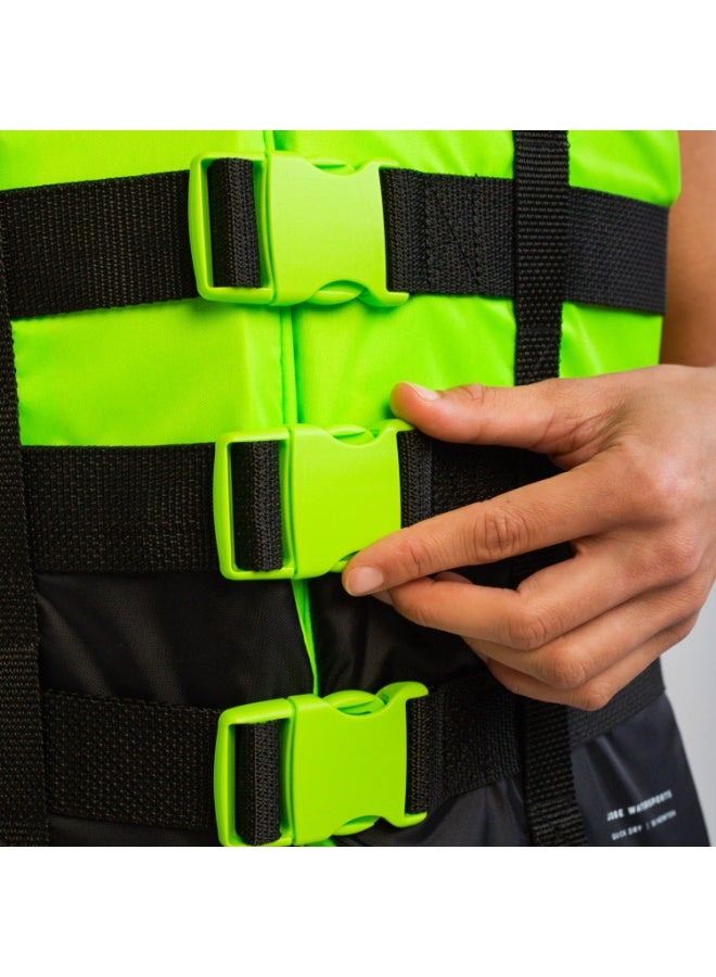 Jobe 4 Buckle Vest Lime - Image 5