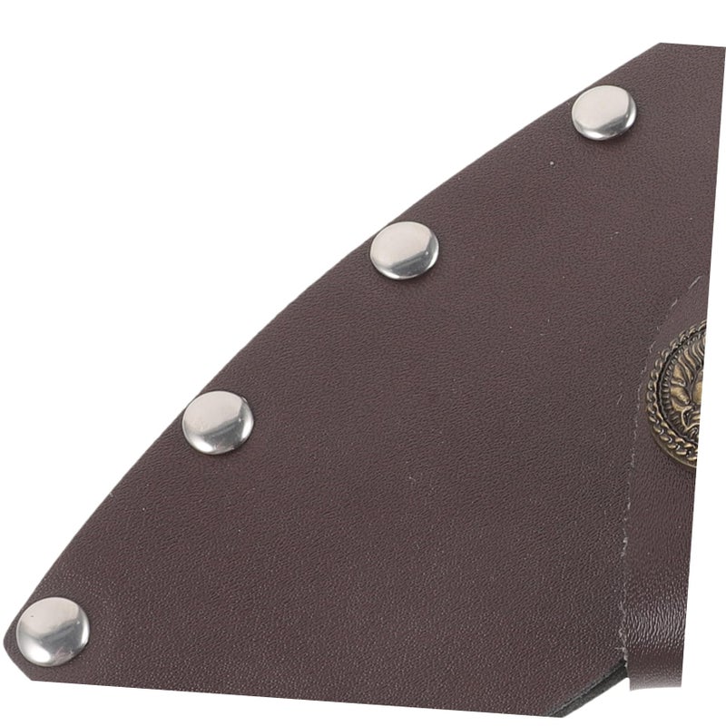Leather Hatchet Cover Waterproof Protective Case For Outdoor Ax Head 2 Pack - Image 4