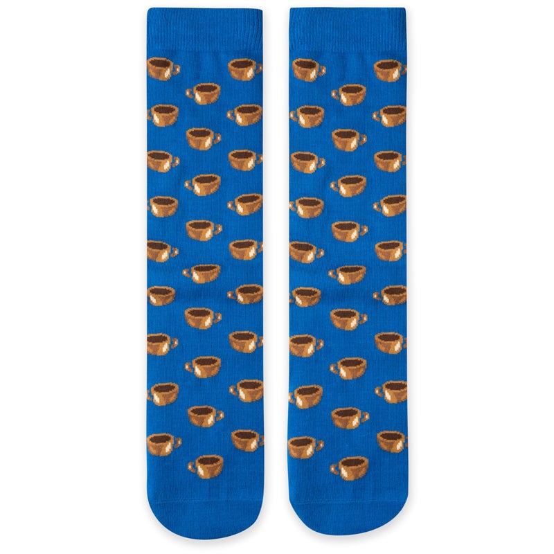 Lavley Rise and Grind Coffee Socks - Fun Gift Accessory for Men Cool Stocking Stuffer Idea - Unisex One Size - Image 5