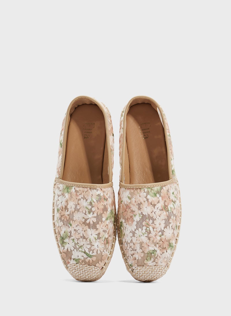 ELLA Floral Mesh Espadrille  - Image 4