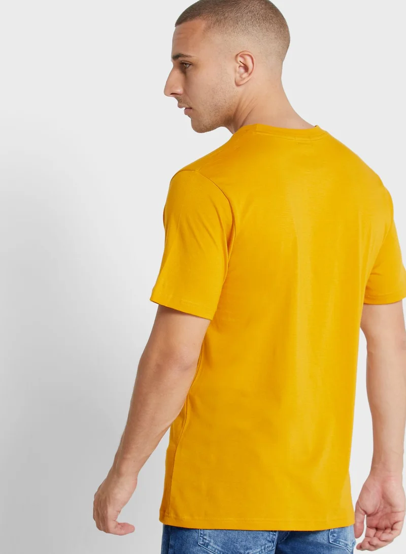 سفنتي فايف بيسيكس تيشيرت قطني كاجوال