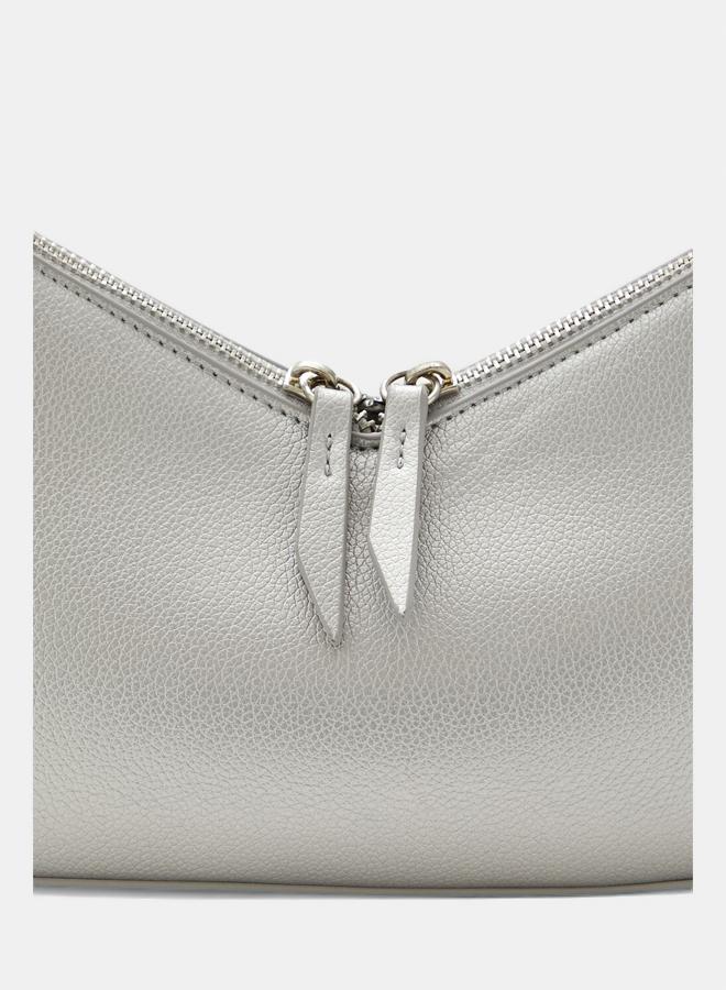 FOREVER 21 Metallic Faux Leather Shoulder Bag  - Image 5