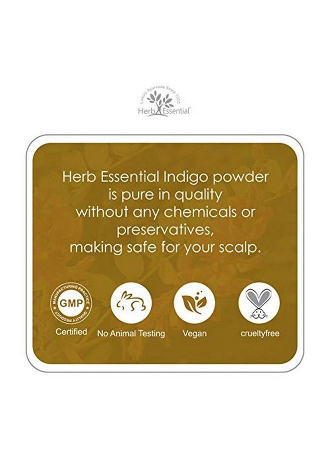 Herb Essential - Indigo Leaves Powder Natural Hair Dye 100 G - Image 1
