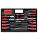 XOOL XOOL Screwdriver Set,  Professional Screwdriver Set with Case, Torx Phillips Slotted Hex Pozi Non-Slip Precision  - Image 2