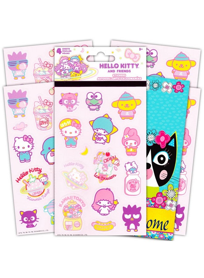 Hello Kitty Stickers 4 Sheets - Image 2