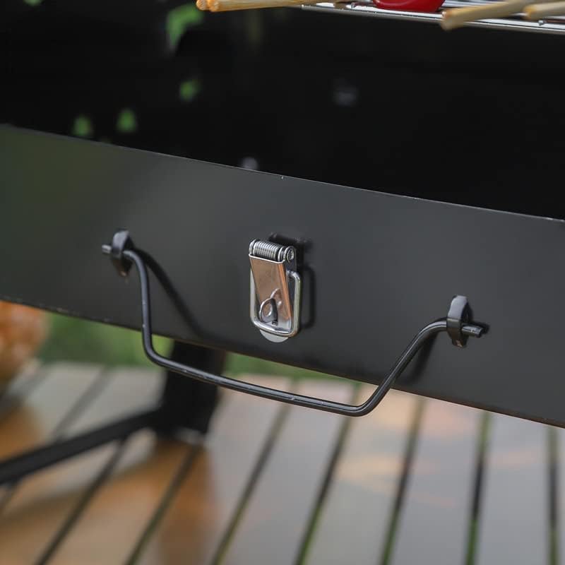 FASTRD Folding Campfire Grill Portable and foldable, easy to carry, with grill fork + shovel, suitable for outdoor barbecues, indoor and outdoor parties, short trips - Image 4