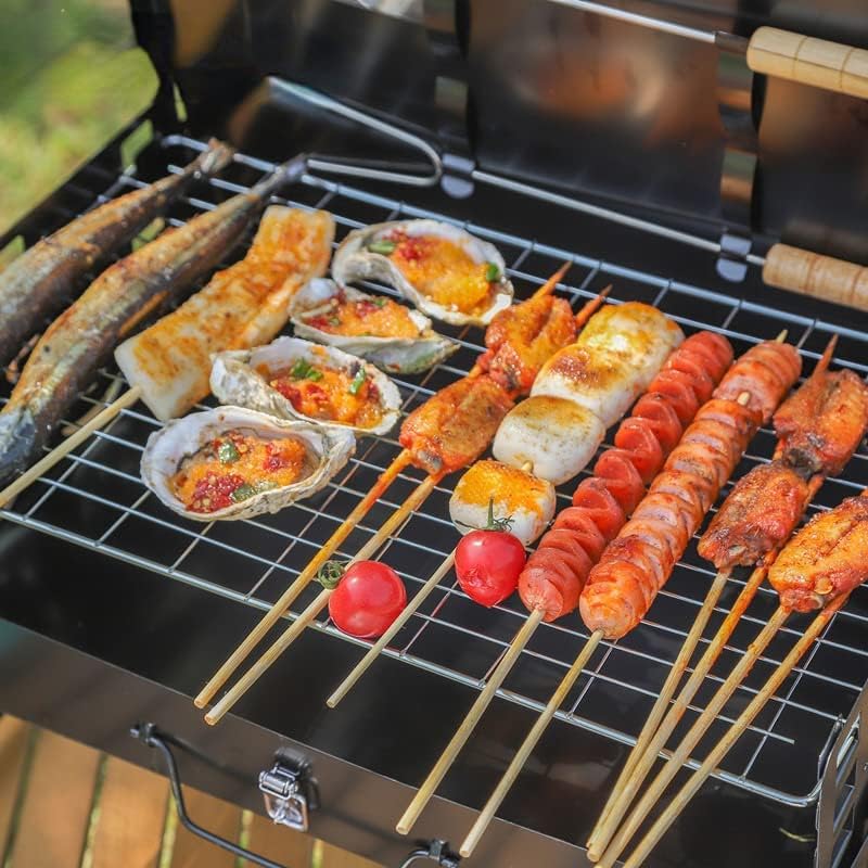 FASTRD Folding Campfire Grill Portable and foldable, easy to carry, with grill fork + shovel, suitable for outdoor barbecues, indoor and outdoor parties, short trips - Image 2