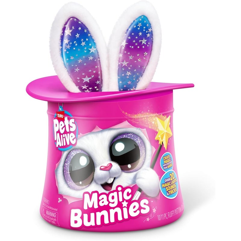 Zuru - Pets Alive Magic Bunny 20 Surpries - Pearl Rabbit - 9549 - Image 2