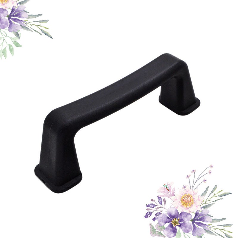 🚽 مقبض بلاستيكي حديث مخفي لمقابض حوض الحمام وصندوق كهربائي للمنزل أسود - Image 4