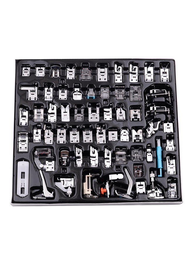 NIBEMINENT 62-Piece Sewing Machine Presser Feet Set Multicolour 31centimeter - Image 1