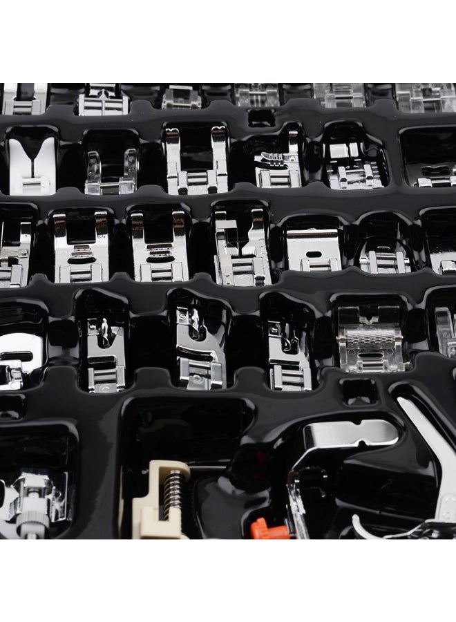 NIBEMINENT 62-Piece Sewing Machine Presser Feet Set Multicolour 31centimeter - Image 3