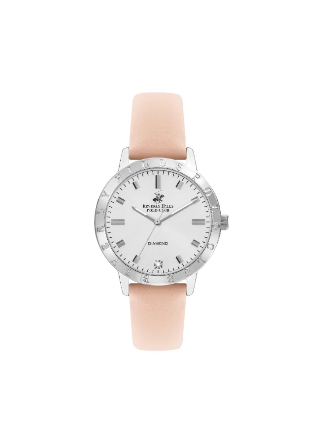 بيفرلي هيلز بولو كلوب BEVERLY HILLS POLO CLUB Women's Analog Silver Dial Watch - BP3387C.338