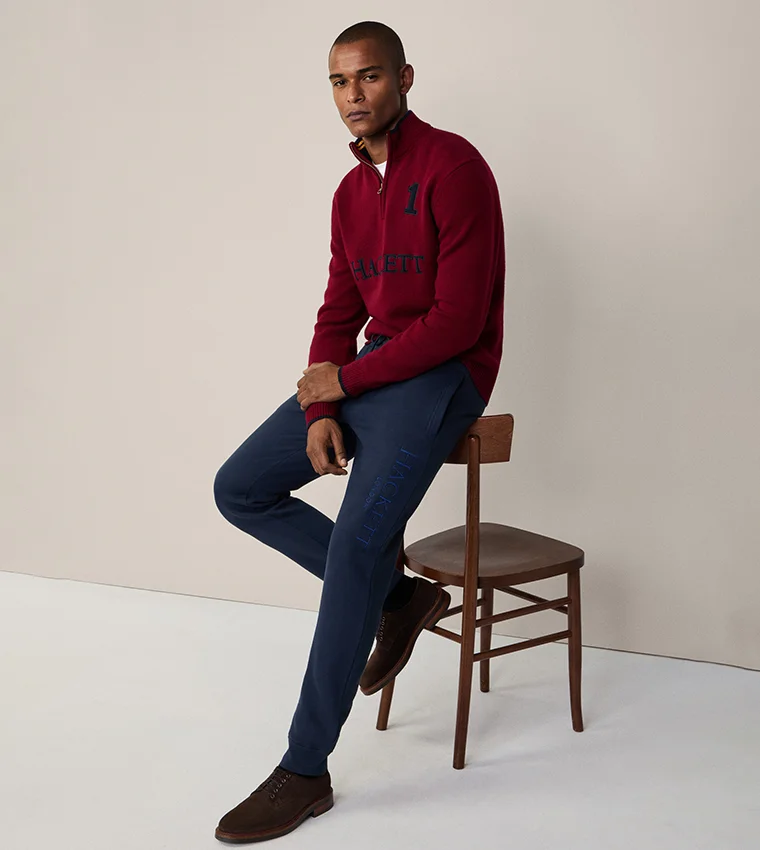 هاكيت CLASSIC FIT HERITAGE JOGGERS