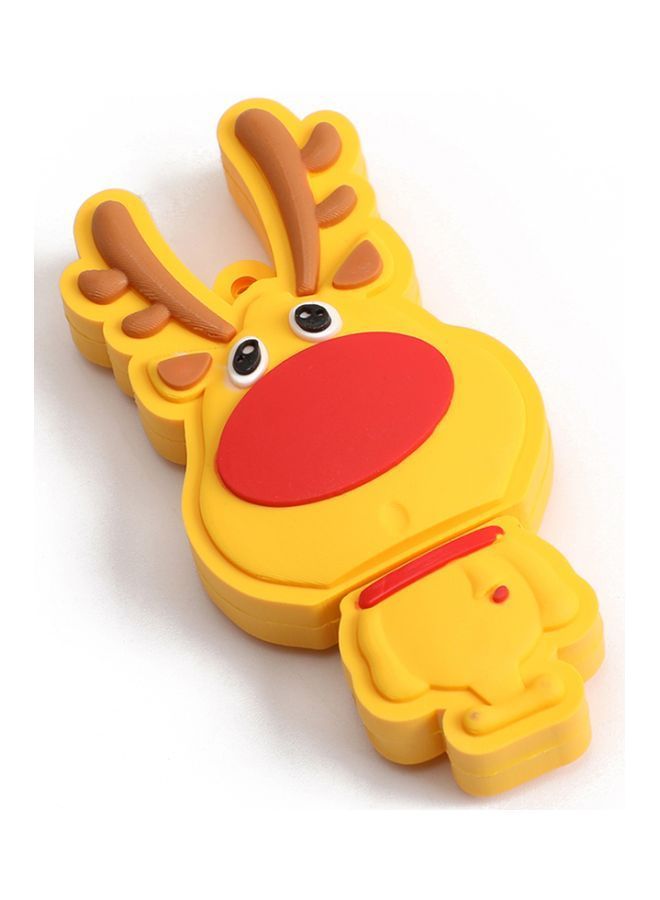 NIBEMINENT Deer Flash Drive C9463-64GB-1 Yellow/Red  - Image 2