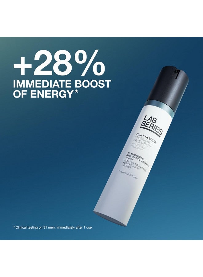 لاب سيريز لوشن الوجه المنشط اليومي للإنقاذ - كريم مرطب للوجه للرجال - مضاد للشيخوخة، مرطب، مرطب، 1.69 أونصة سائلة - Image 1