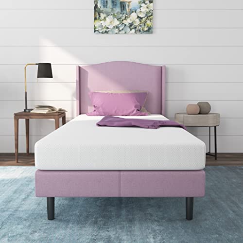 NapQueen 5 Inch Rainbow Memory Foam Youth White Mattress for Kids RoomDayTrundleBunk Bed Mattress Twin