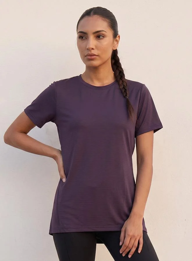 Splash Active Textured 2-Way Stretch T-shirt