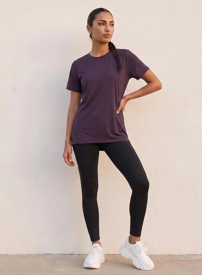 Splash Active Textured 2-Way Stretch T-shirt