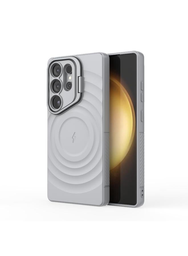 إيروريكس جراب لهاتف Samsung Galaxy S25 Ultra 5G مع إطار عدسة مموج وحامل MagSafe - Image 3